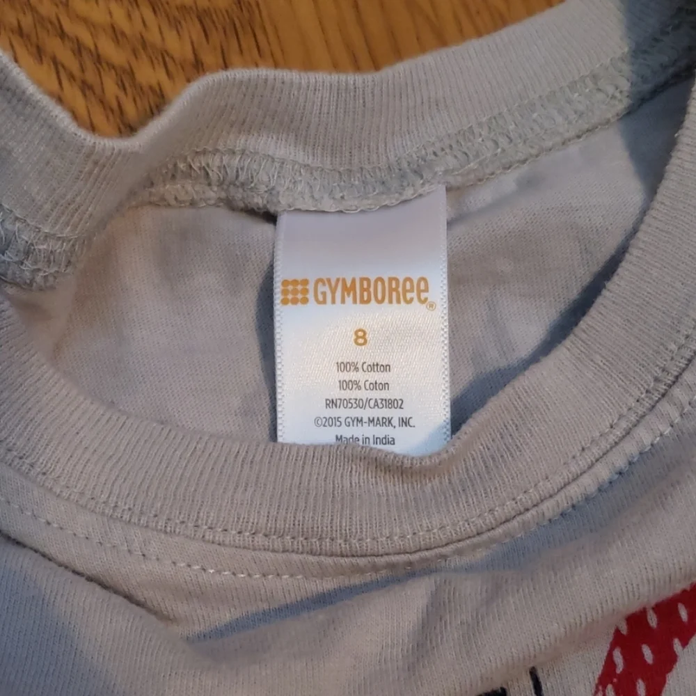 Boys Gymboree baseball T-shirt size 8